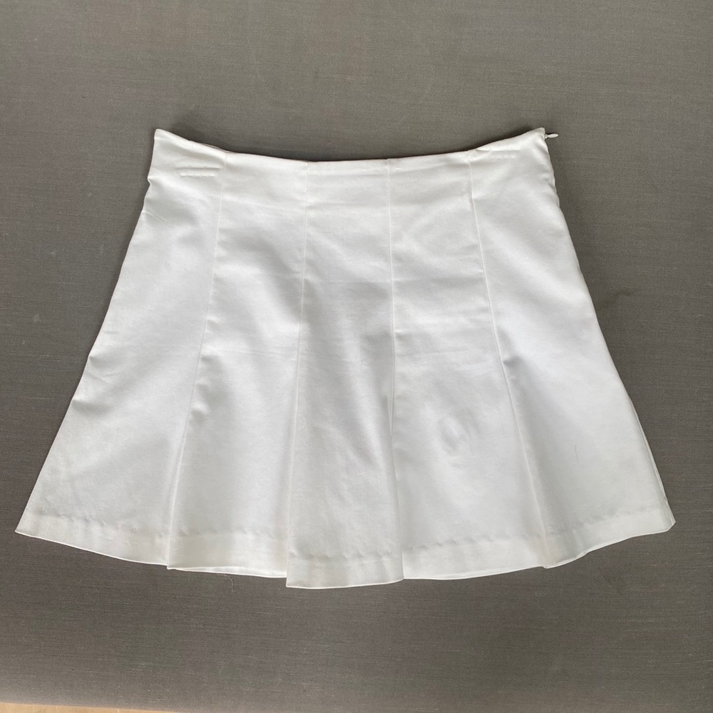 Zara Trafaluc Collection White A Shaped Skirt